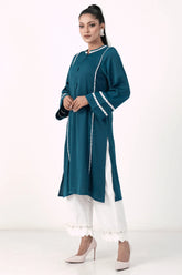 Women's Ethnic Tops (Peacock Blue)